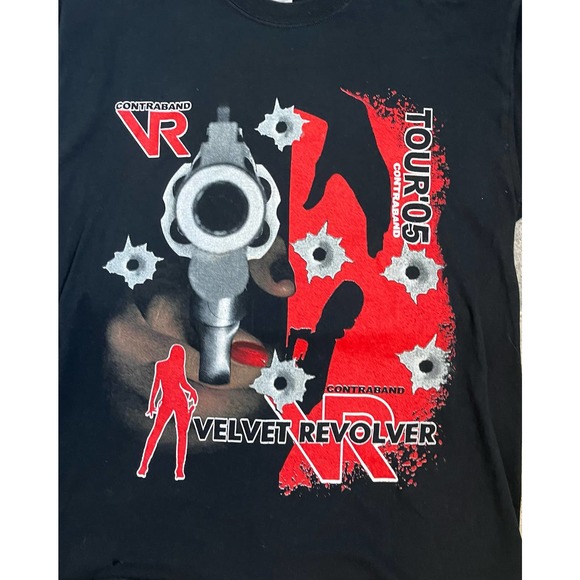 Velvet Revolver "Contraband Tour" Tee (M) - 2005 - Picture 2 of 4